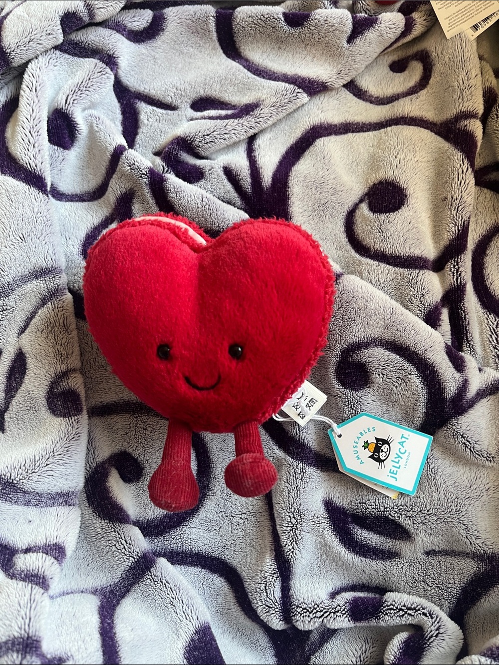 Jellycat Ariette Heart Macaron❤️
